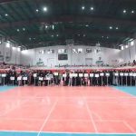 استقبال بی‌نظیر داژبالیست‌ها در افتتاحیه اولین دوره مسابقات داژبال کاپ آزاد